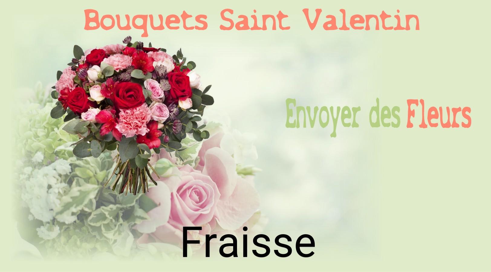 Roses de Saint-Valentin livrées à Fraisse